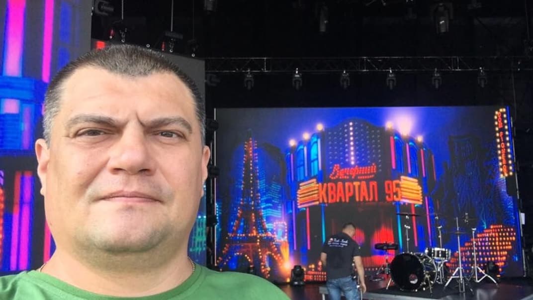 Актер студии «Квартал 95» Юрий Корявченков