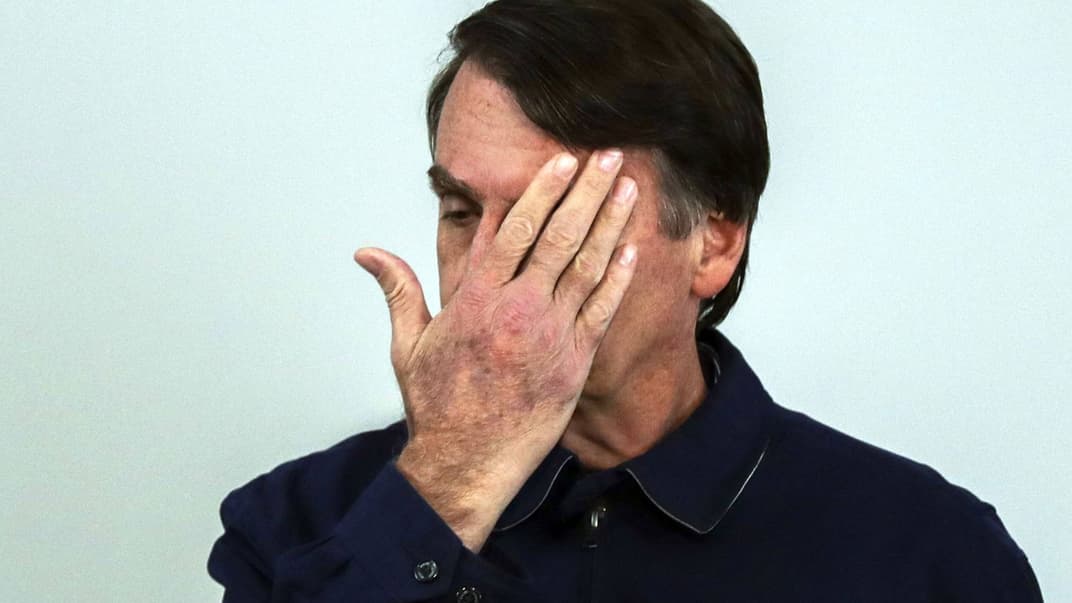 Жаїр Болсонару під час прес-конференції в Ріо-де-Жанейро, Бразилія, 25 жовтня 2018 року