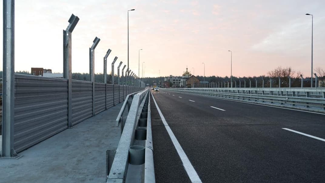 Через реку Ирпень в Киевской области открыли новый мост рядом с разрушенным, 21 ноября 2023 года