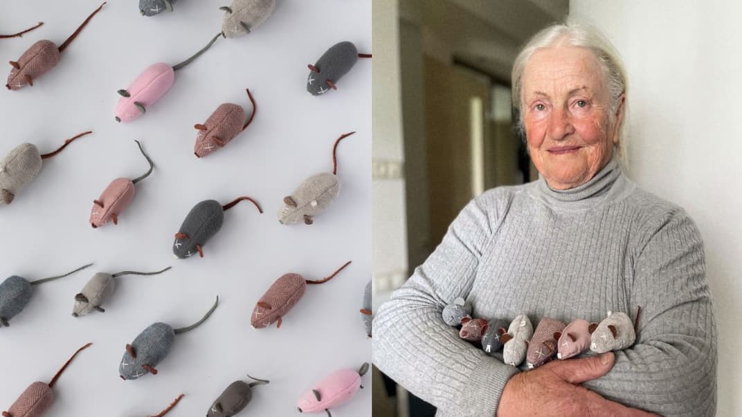 Анна Ивановна и ее мышата