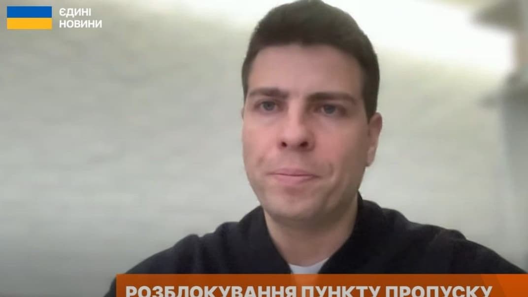 Заместитель министра развития громад, территорий и инфраструктуры Сергей Деркач в эфире телемарафона, 7 января 2024 года