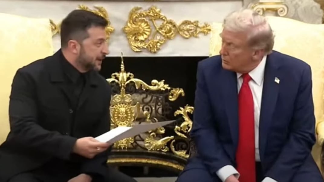 Володимир Зеленський передає лист від першої леді України для Меланії Трамп