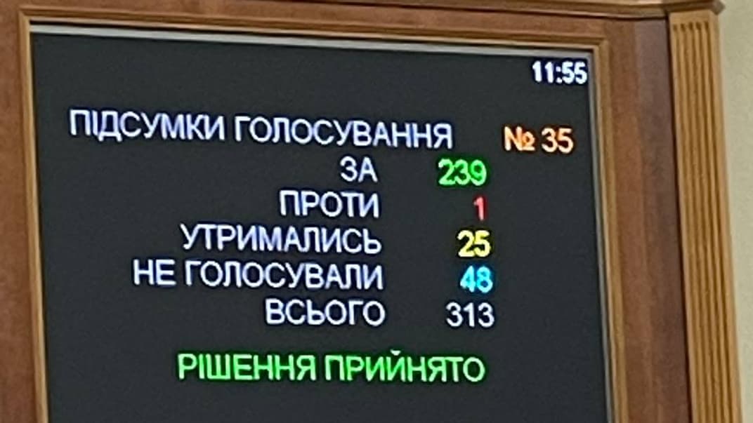 Результаты голосования за закон о перезагрузке БЭБ, 20 июня 2024 года