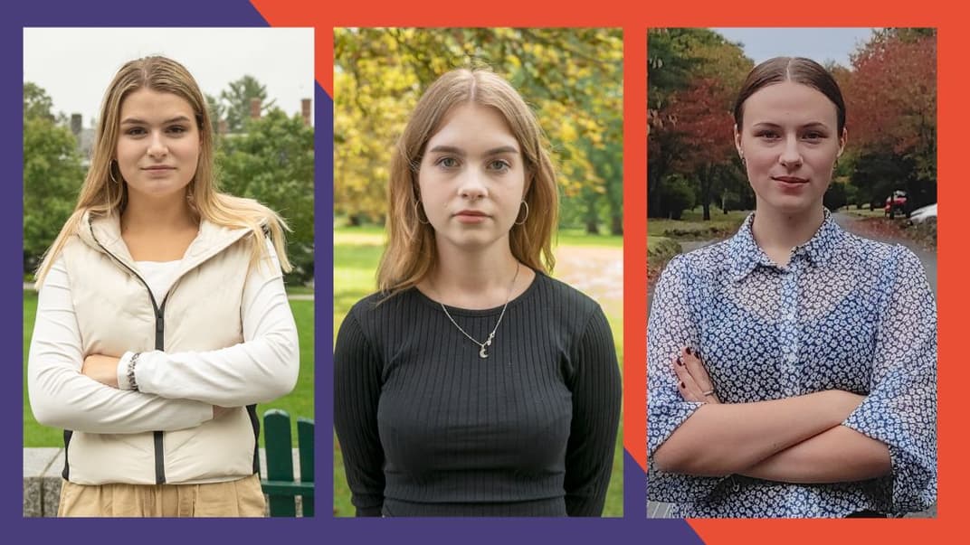 Софія Терещенко, Анастасія Феськова та Анастасія Демченко — переможниці Міжнародної дитячої премії миру у 2023 році