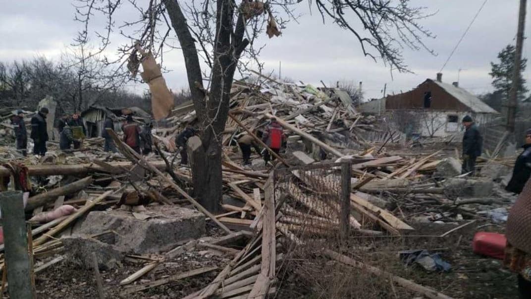 Наслідки обстрілу Донецької області