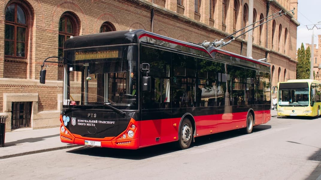 Троллейбус в Черновцах
