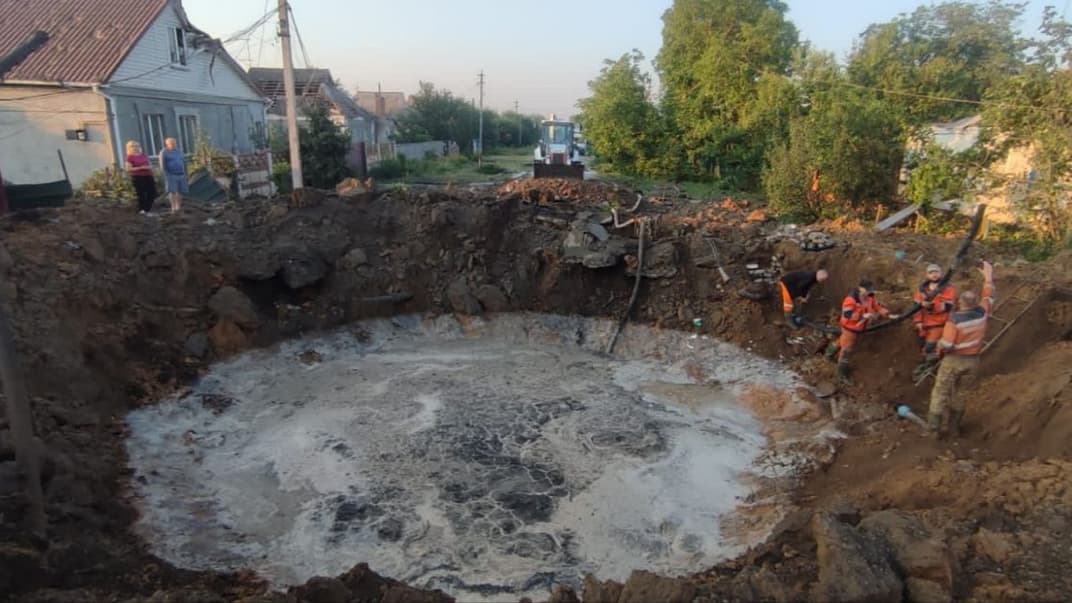 Последствия российского обстрела Днепропетровской области в ночь на 22 июня