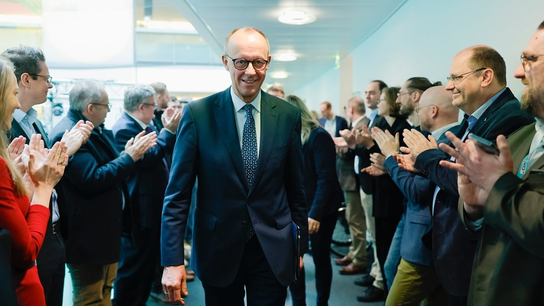 Новообраний канцлер Німеччини Фрідріх Мерц