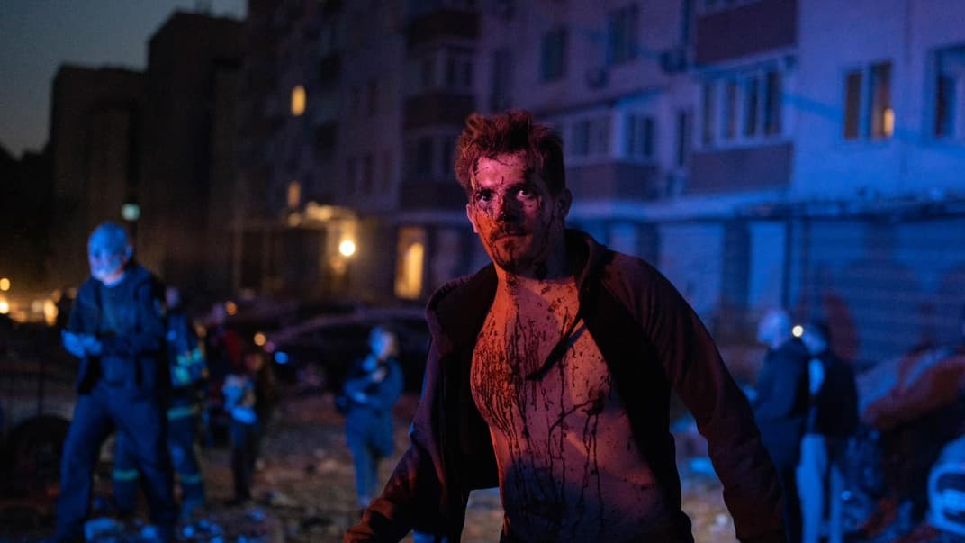 Последствия российской атаки по Киеву в ночь на 30 мая 2023 года