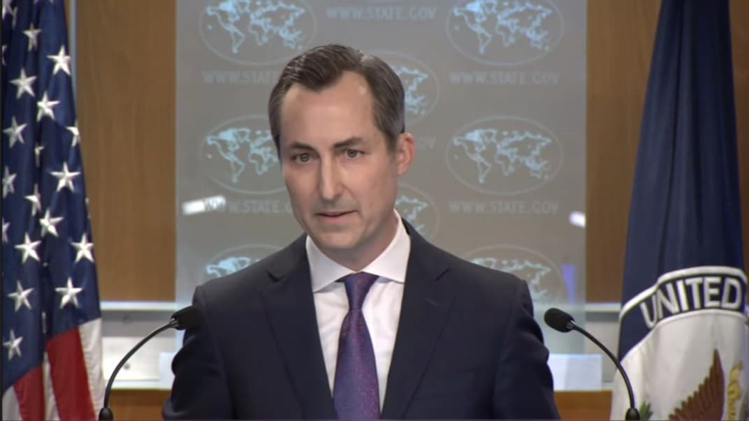Речник Держдепу США Метью Міллер на брифінгу 22 травня 2023 року