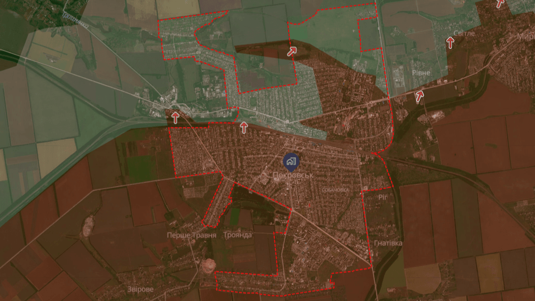 Ситуация вокруг Покровска по состоянию на 9 января 2026 года