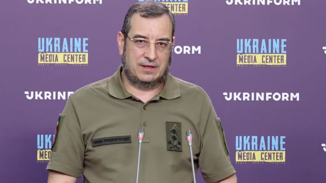 Скриншот. Заступник начальника ГУР Міноборони генерал-майор Вадим Скібіцький 