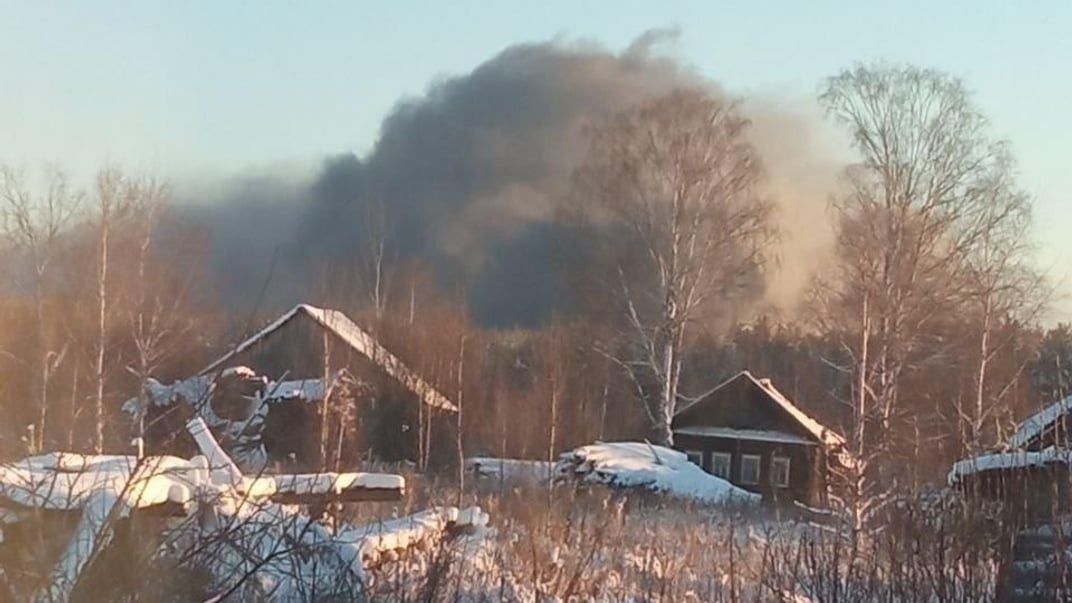 Последствия удара дронов СБУ по объекту на территории рф