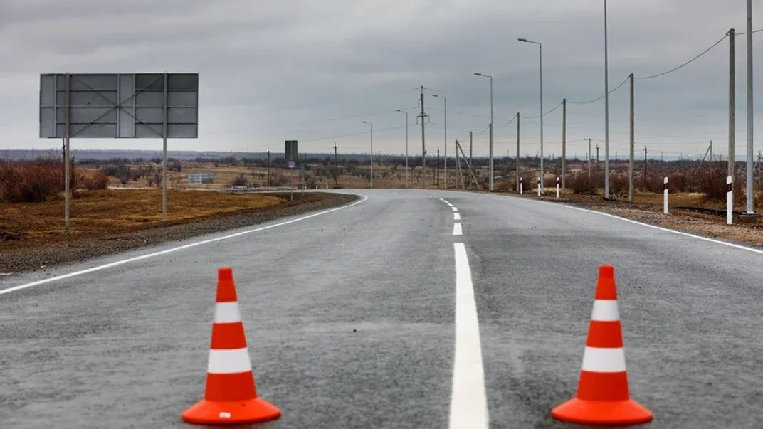 Відремонтована дорога М15 Одеса-Рені, в Одеській області