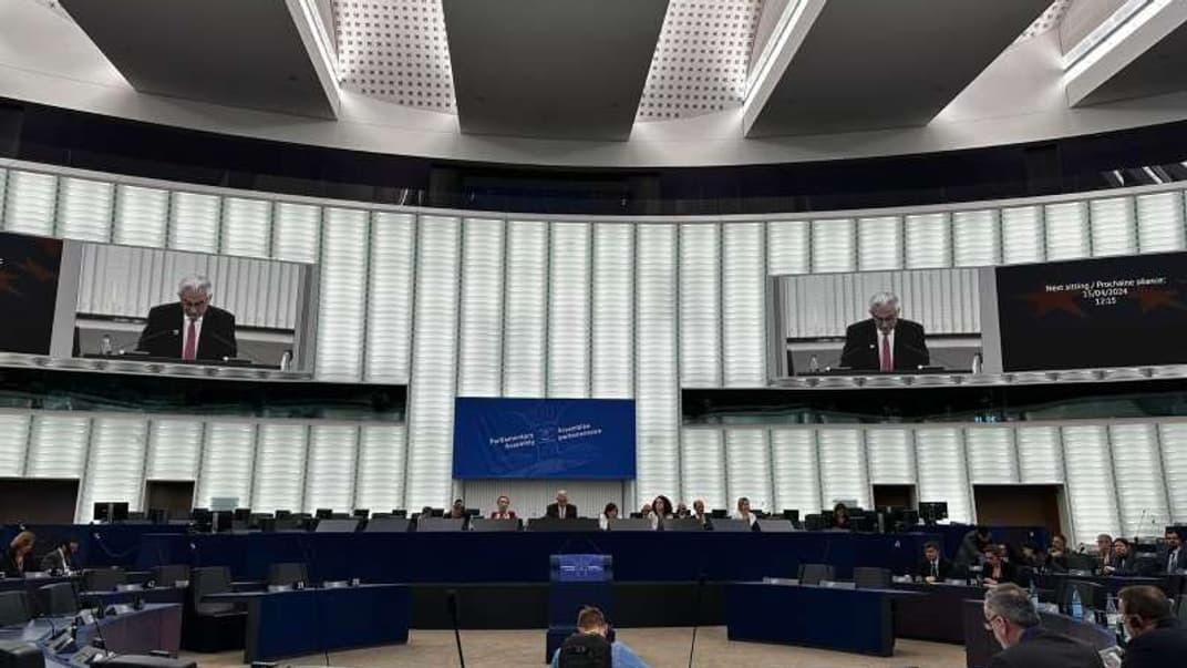 Первый день весенней сессии ПАСЕ, 15 апреля 2024 года
