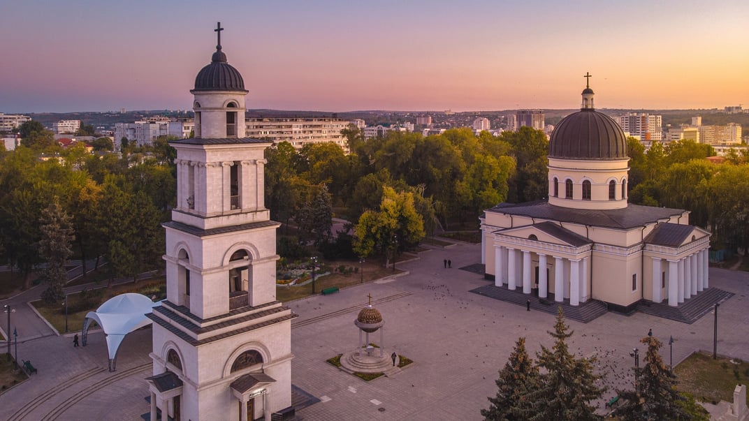 Ілюстративне фото. Собор Різдва Христового у Кишиневі — головний храм Молдовської православної церкви Московського патріархату