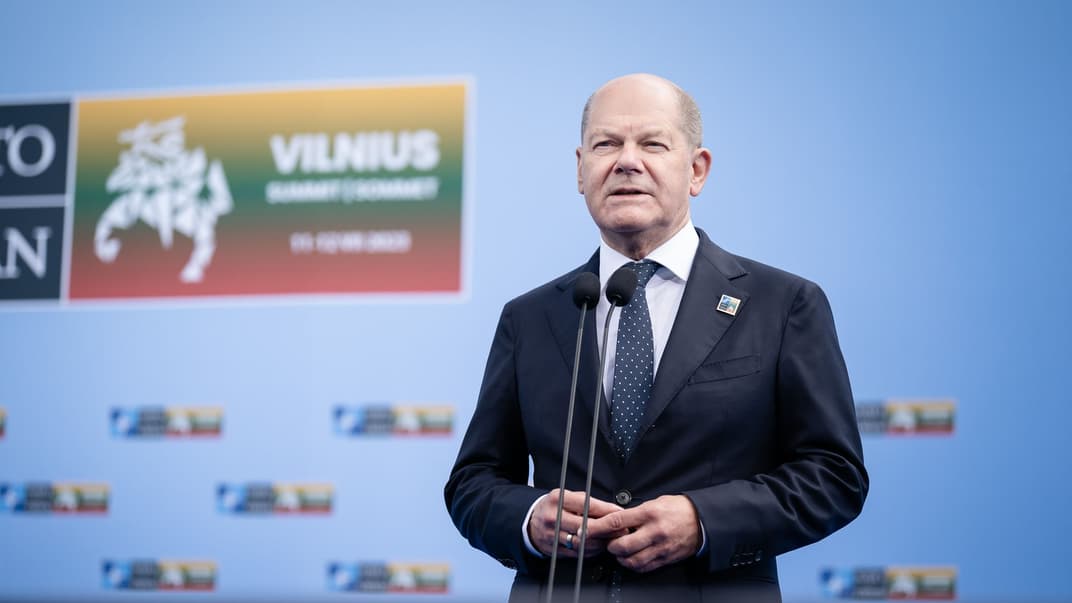 Канцлер Німеччини Олаф Шольц