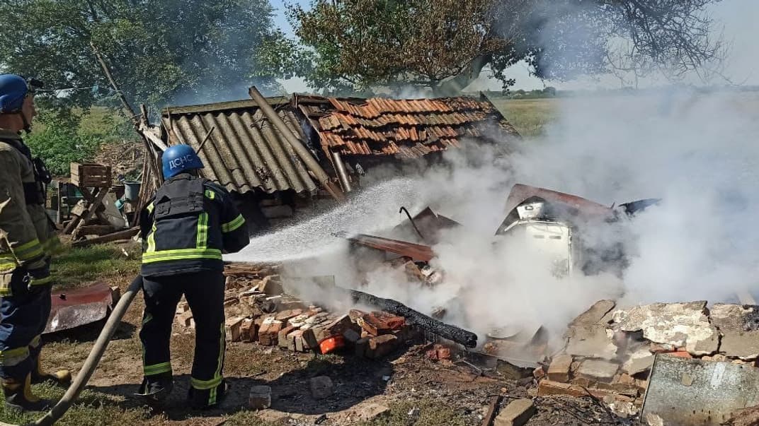 Последствия атаки россиян на Запорожскую область 19 августа 2023 года