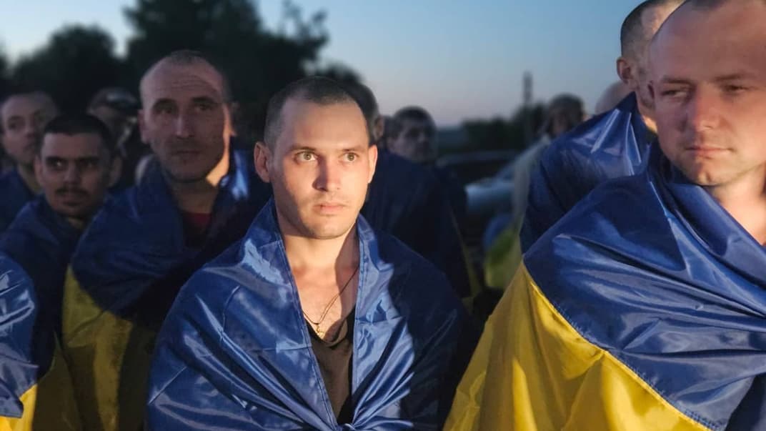 Повернені з полону українські військові
