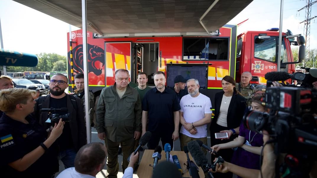 Брифинг глав МВД, Минэнергетики, главы «Энергоатома» и руководителей областных госадминистраций Днепропетровской и Запорожской областей, 17 августа 2022 года