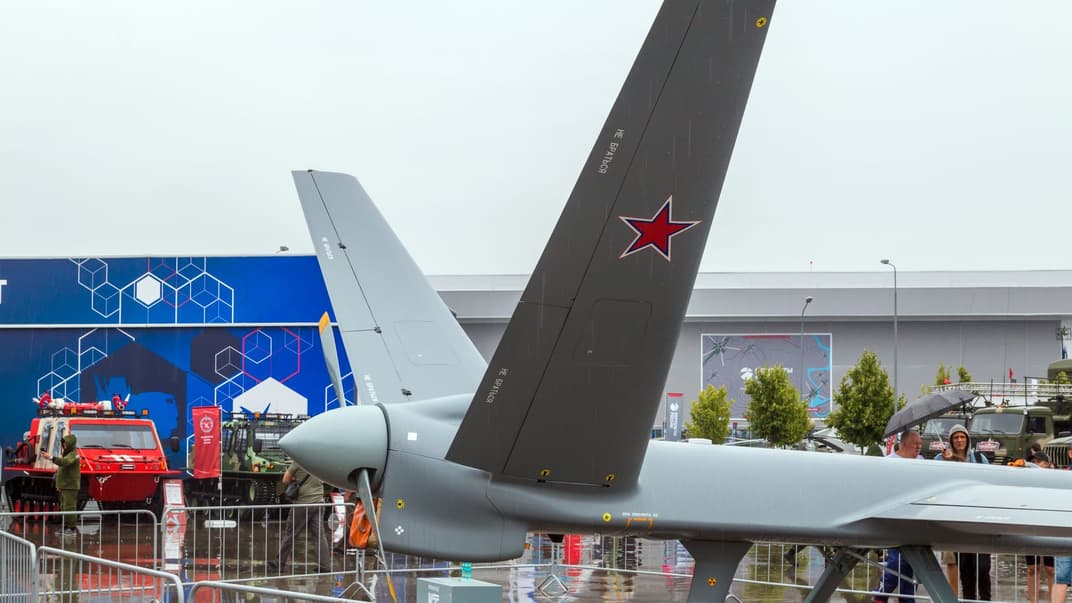 российский беспилотный летательный аппарат «Орион». Иллюстративное фото