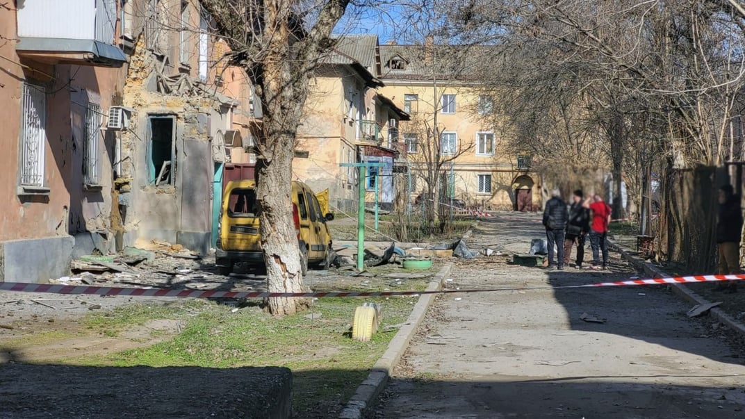 Последствия российских обстрелов Херсонской области