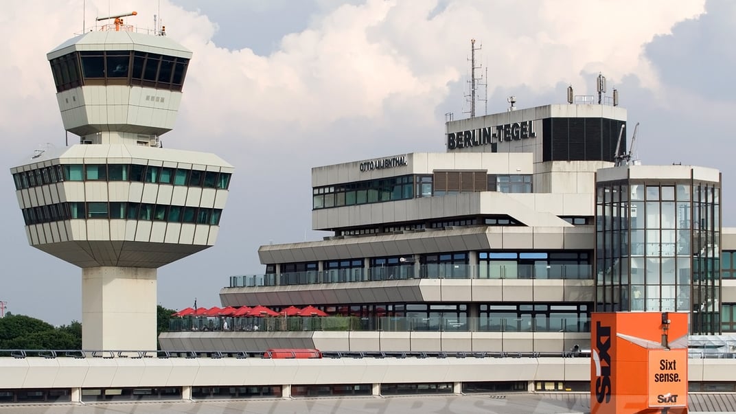 Ілюстратвине фото. Аеропорт Берлін-Тегель