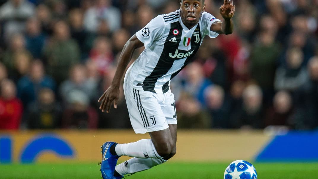 Блез Матюиди во время футбольного матча Группы H Лиги чемпионов УЕФА, Великобритания, 23 сентября 2018