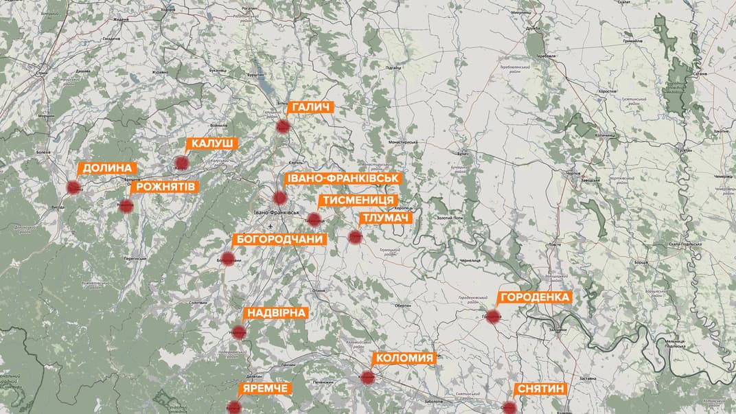 Через негоду деякі райони у західних областях підтопило