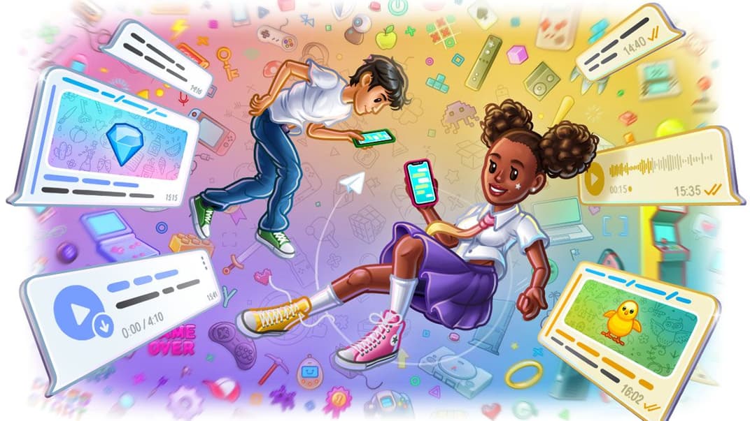 Теми для чатів та запис відеотрансляцій: що нового з’явилося у Telegram після останнього оновлення