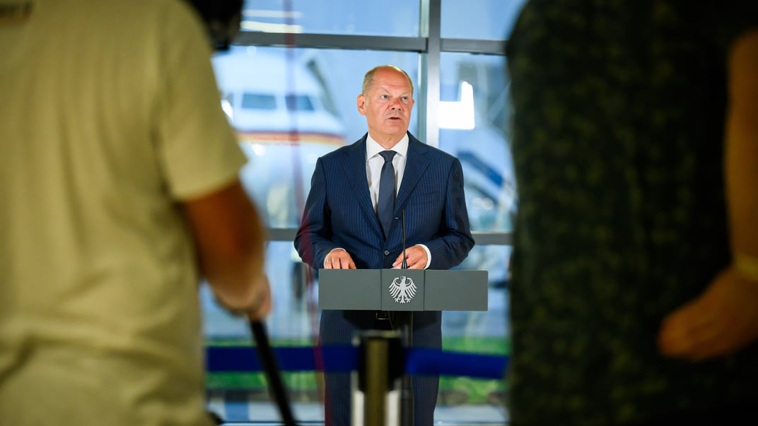 Канцлер Германии Олаф Шольц