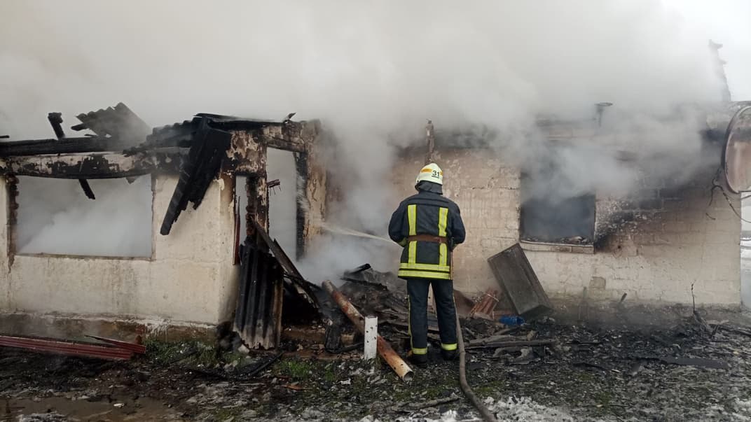 На гасіння пожежі знадобилося півтори години