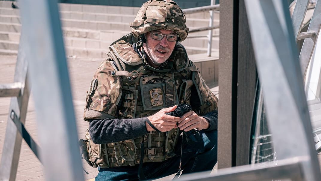 Французский фотограф Эрве Шампольон в Украине