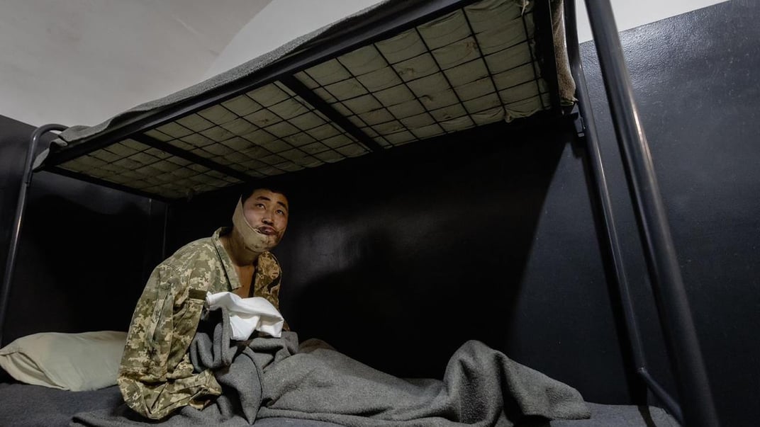 Один из пленных военных КНДР, по имени Ри