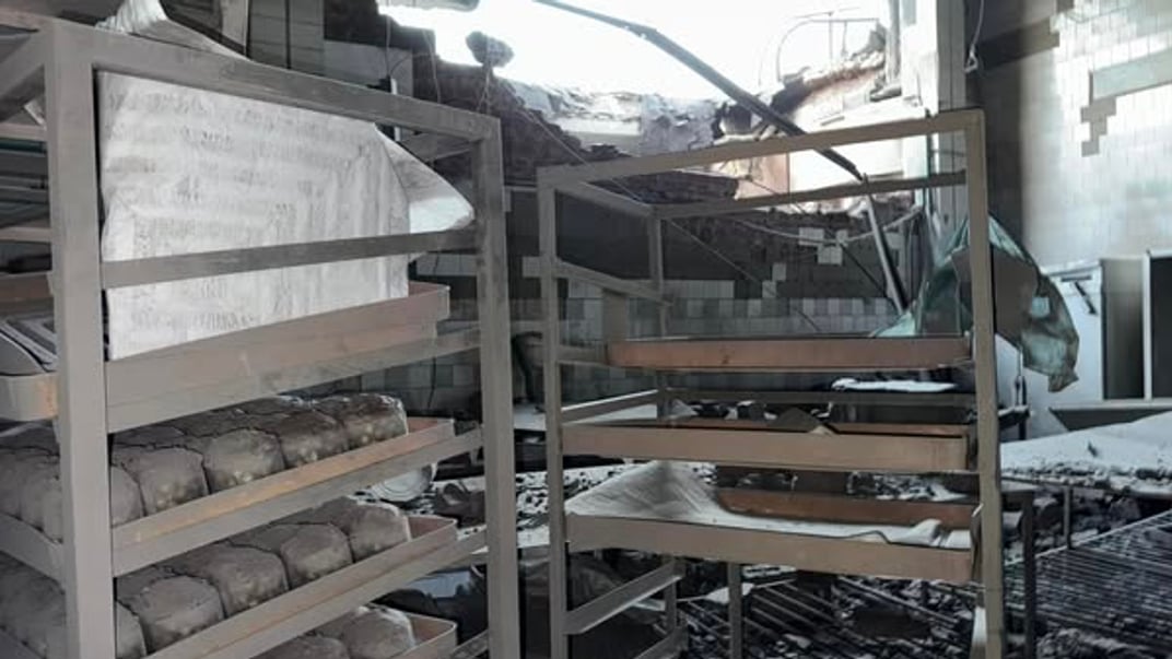 Наслідки обстрілу Сум