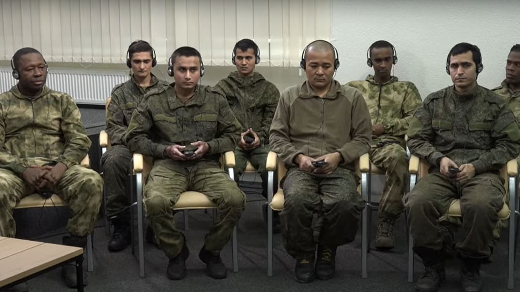 Иностранные наемники, находящиеся в плену в Украине