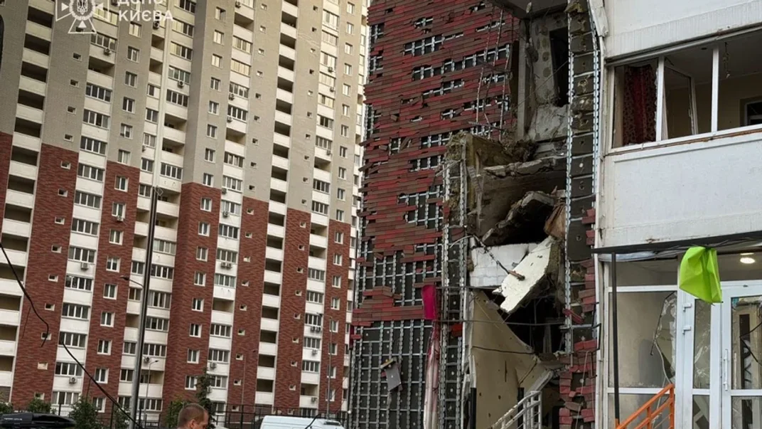 Наслідки російської атаки на Київ, 10 червня 2025 року