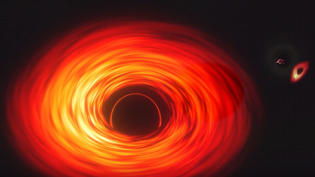 Візуалізація надмасивної чорної діри