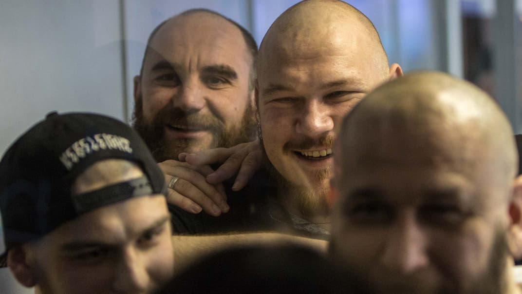 Экс-бойцы расформированной роты «Торнадо» Анатолий Пламадяла (слева) и Борис Гульчук (справа)