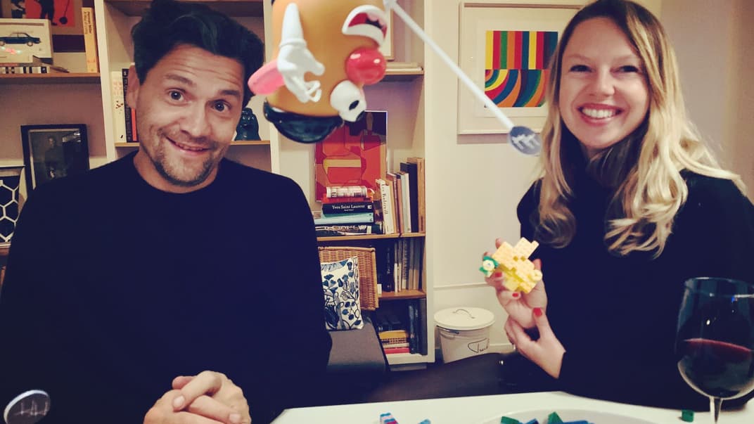 Майбутня гендиректора Tinder Ренате Нюборг разом із чоловіком