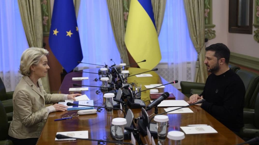Президент України Володимир Зеленський провів зустріч із президенткою Європейської комісії Урсулою фон дер Ляєн, Київ, 4 листопада 2023 року