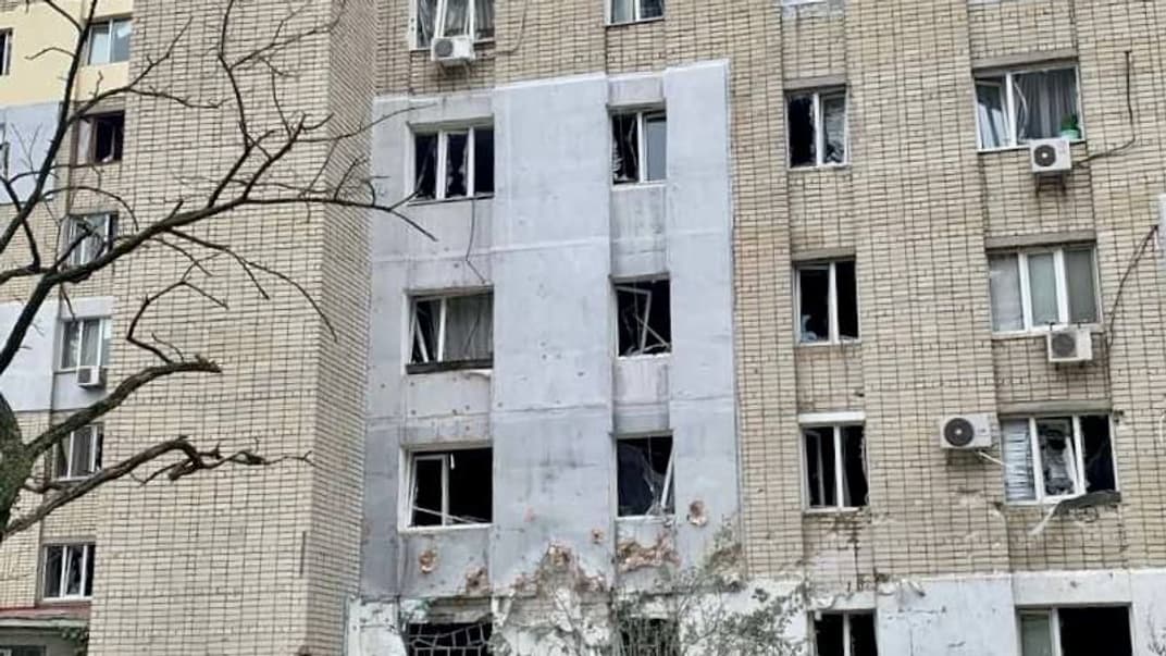 Последствия обстрела Николаева, 29 мая 2022 года