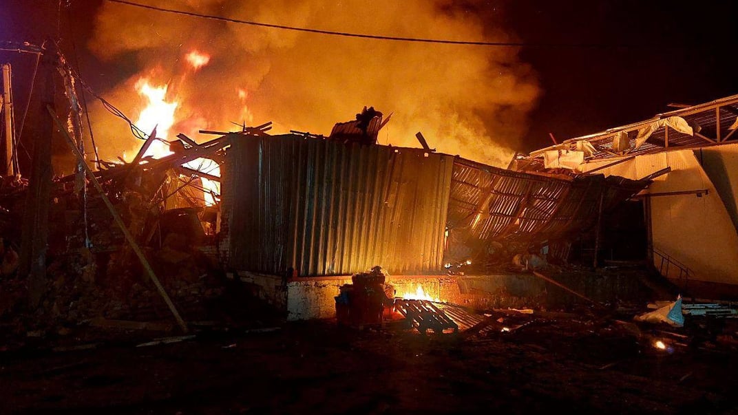 Наслідки російських обстрілів на Харківщині