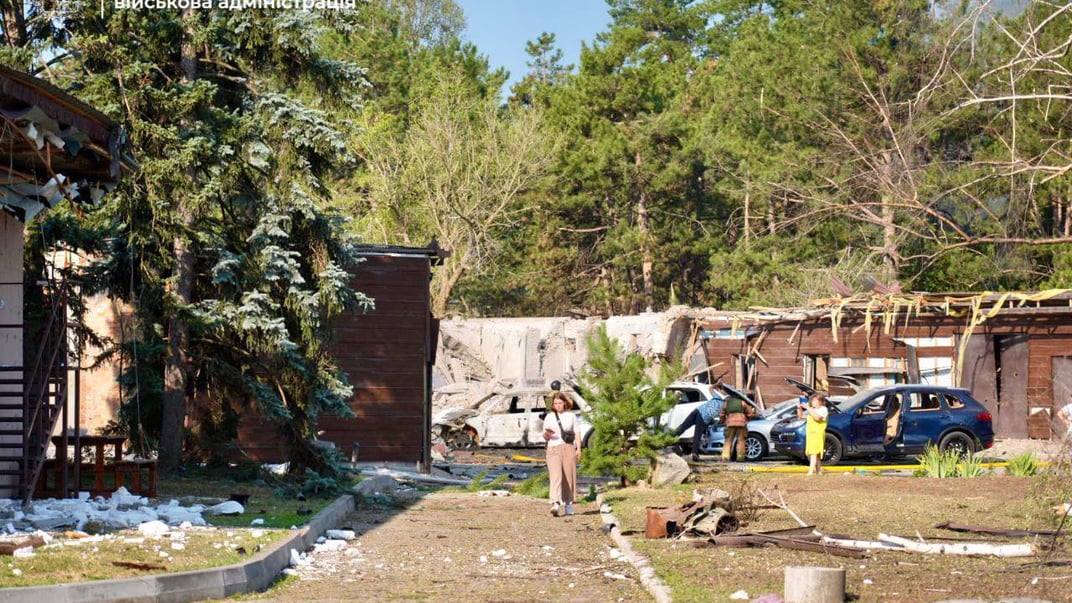 Последствия российского удара по Запорожскому району, 6 июля 2025 года