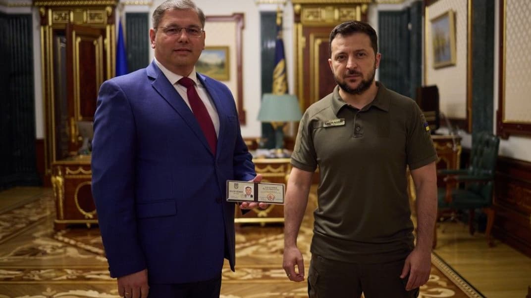 Руслан Запаранюк и Владимир Зеленский