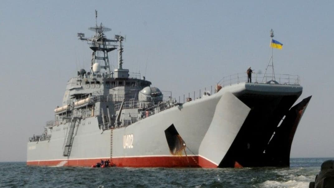 Десантный корабль «Константин Ольшанский». Иллюстративное фото