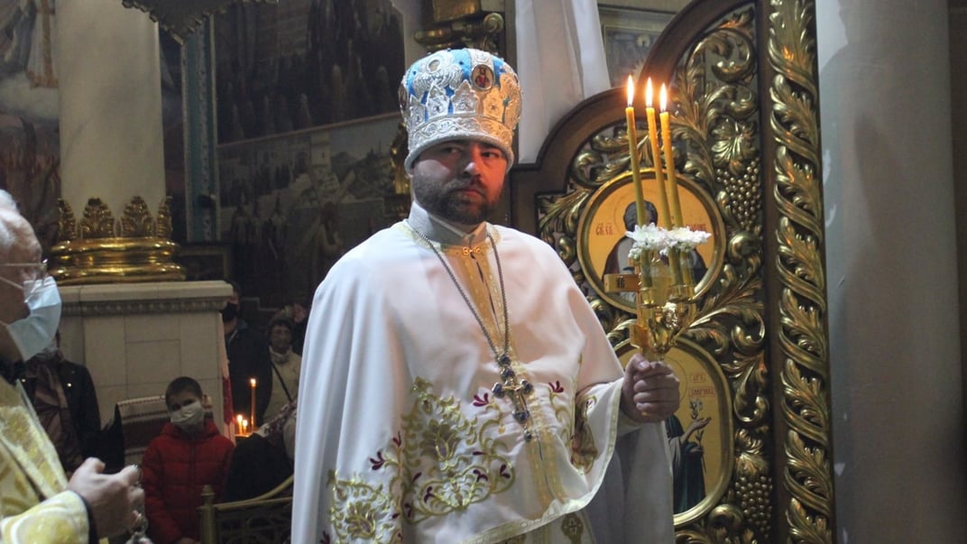 Протоієрей Андрій Шиманович на Світле Христове Воскресіння у 2019 році