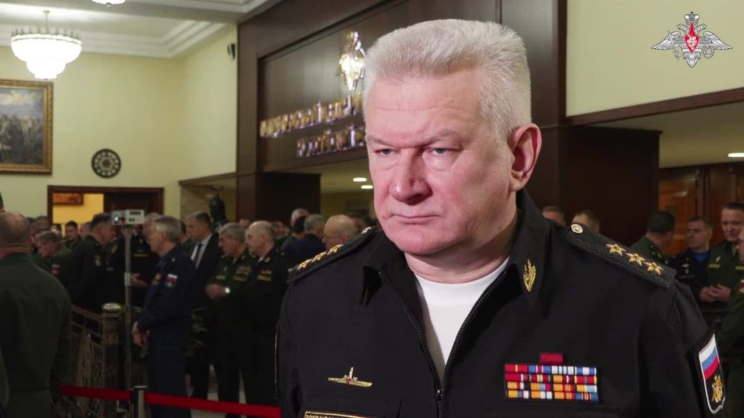 Главнокомандующий ВМФ россии николай евменов в декабре 2024 года