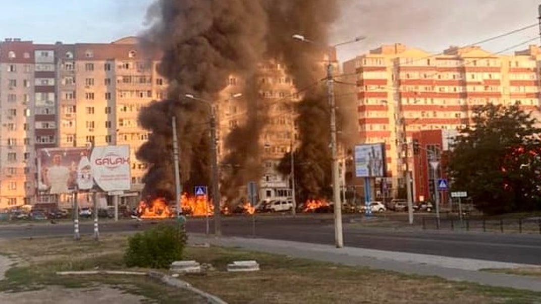 Городские власти сообщили о попадании в район проспекта Свободы города Сумы, 17 августа 2024 года