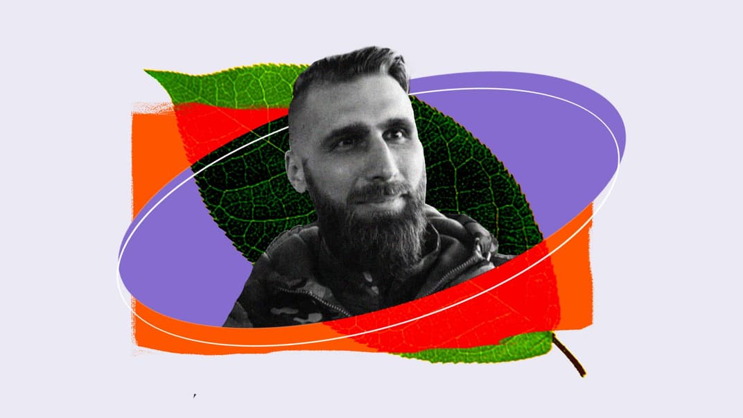 Павел Вышебаба, военнослужащий ВСУ и вегетарианец